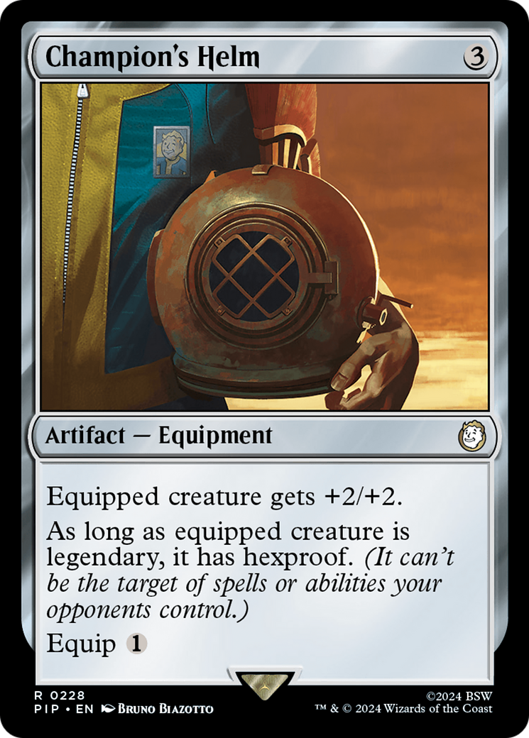Champion's Helm [Fallout] | Tabernacle Games