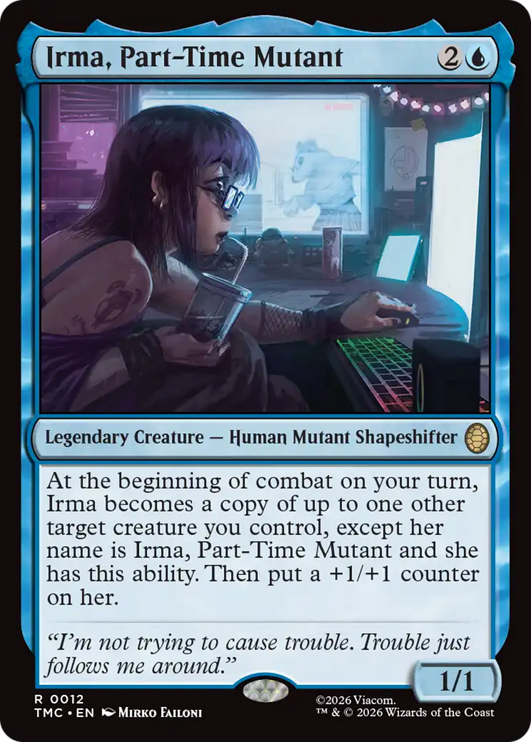 Irma, Part-Time Mutant [Teenage Mutant Ninja Turtles Commander] | Tabernacle Games
