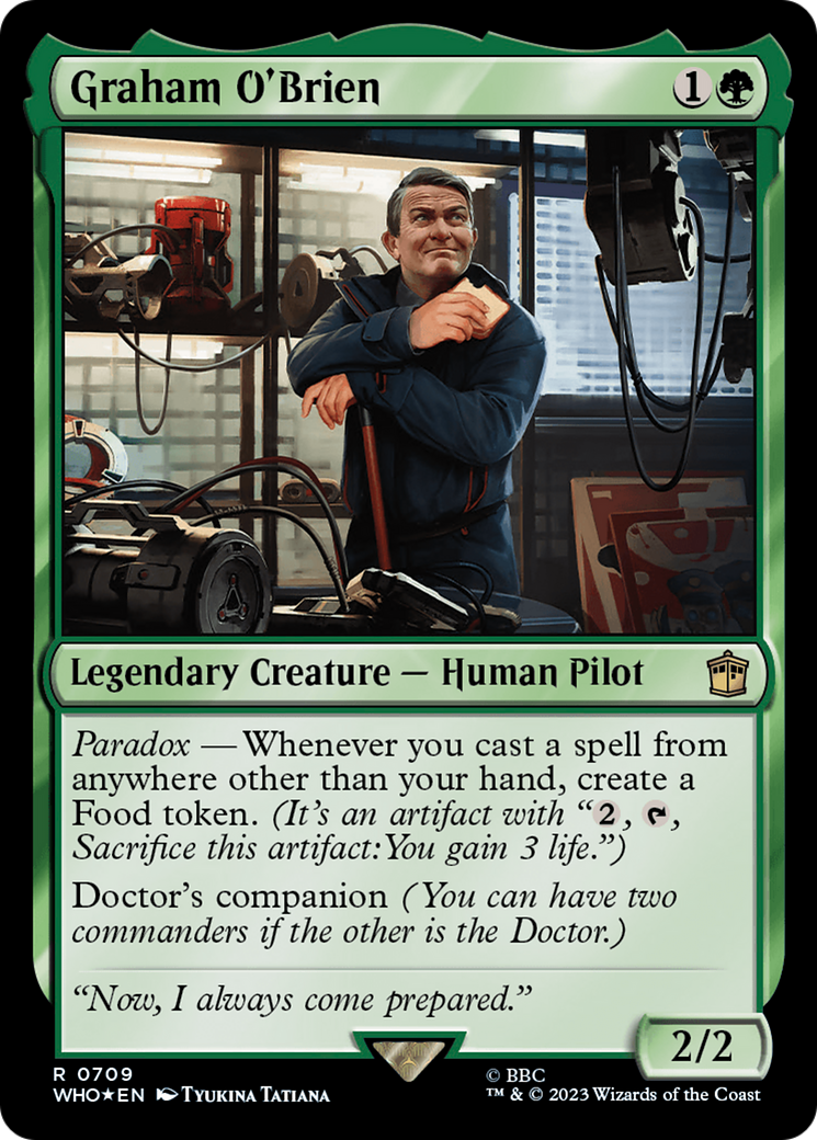 Graham O'Brien (Surge Foil) [Doctor Who] | Tabernacle Games