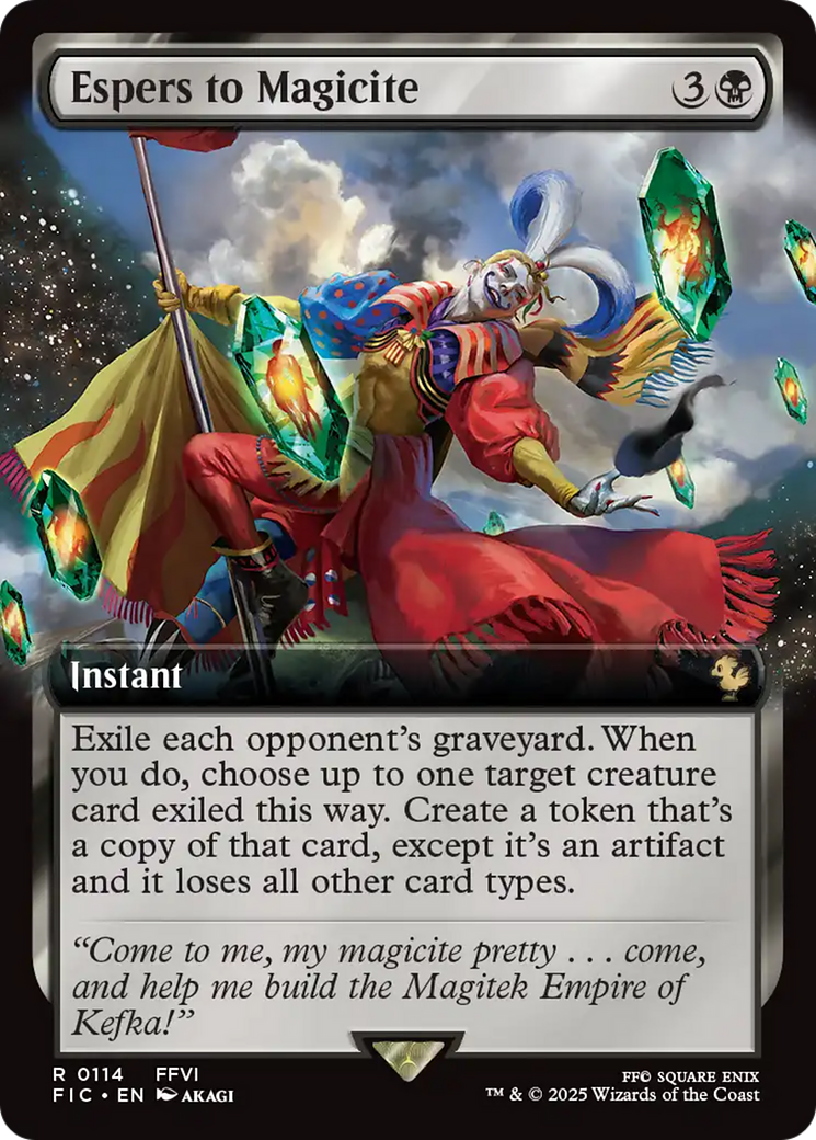 Espers to Magicite (Extended Art) [FINAL FANTASY Commander] | Tabernacle Games