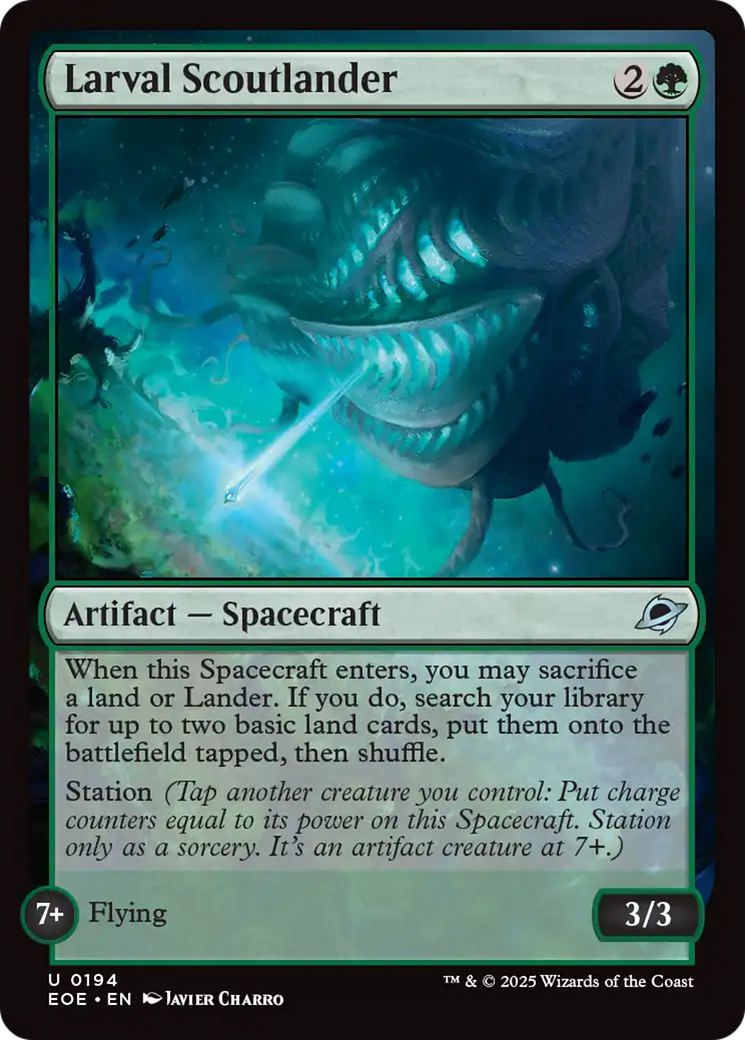 Larval Scoutlander [Edge of Eternities] | Tabernacle Games