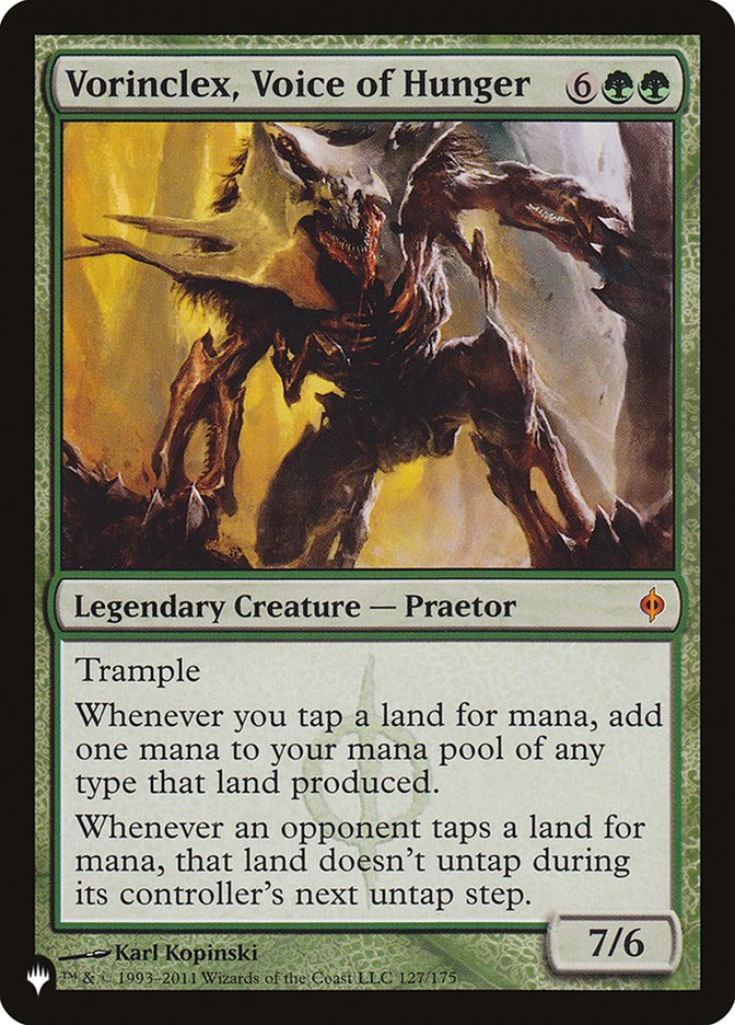 Vorinclex, Voice of Hunger [The List] | Tabernacle Games