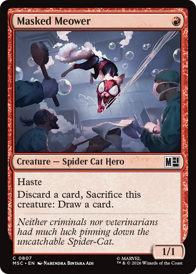 Masked Meower [Marvel Super Heroes Commander] | Tabernacle Games