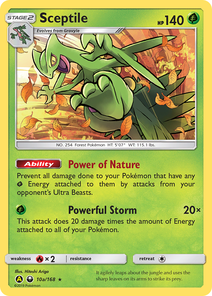 Sceptile (10a/168) [Alternate Art Promos] | Tabernacle Games