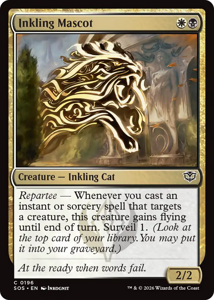 Inkling Mascot [Secrets of Strixhaven] | Tabernacle Games