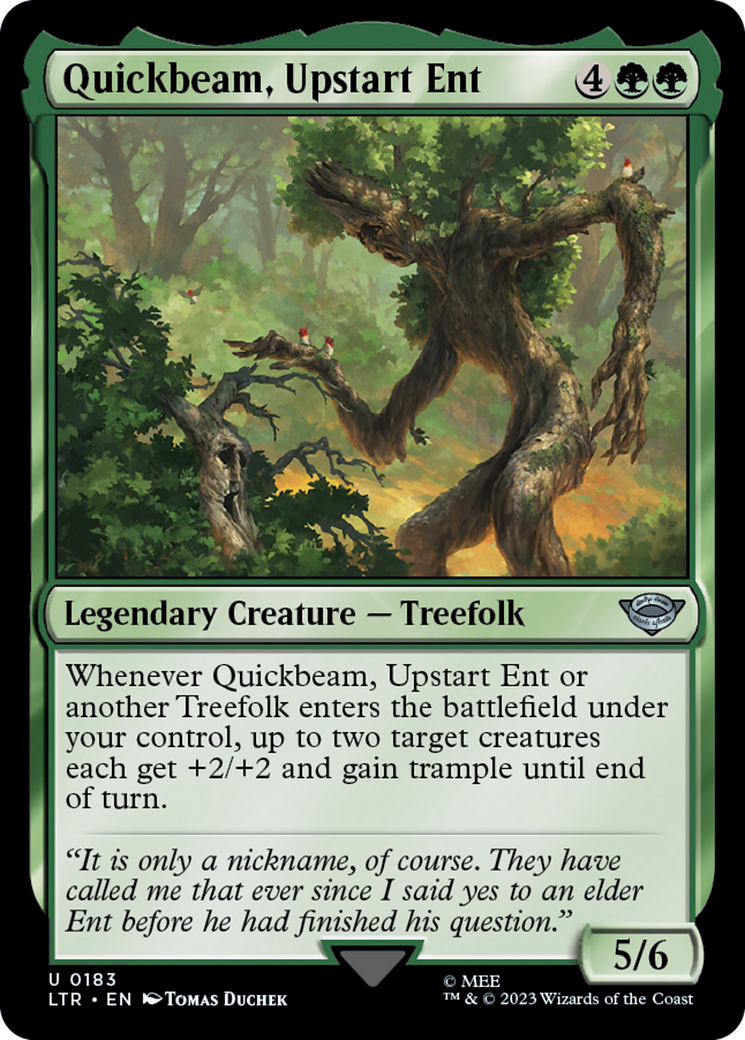 Quickbeam, Upstart Ent [The Lord of the Rings: Tales of Middle-Earth] | Tabernacle Games