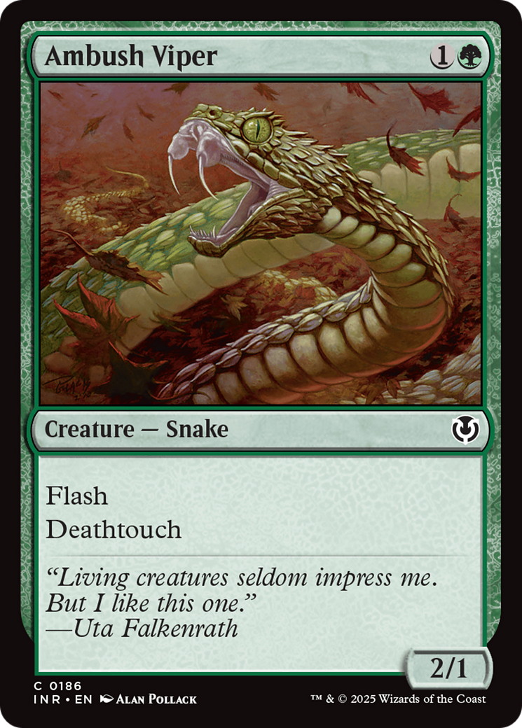 Ambush Viper [Innistrad Remastered] | Tabernacle Games