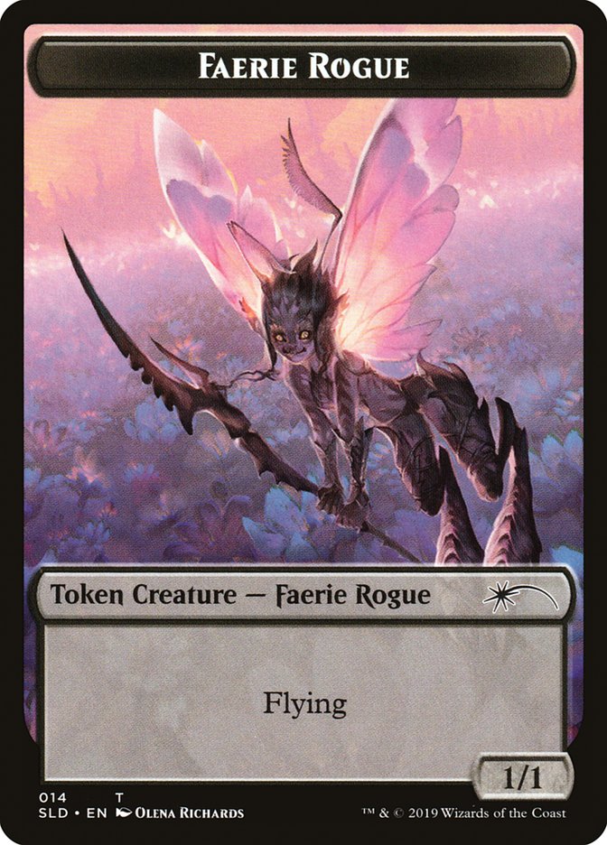 Faerie Rogue Token (014) [Secret Lair Drop Series] | Tabernacle Games