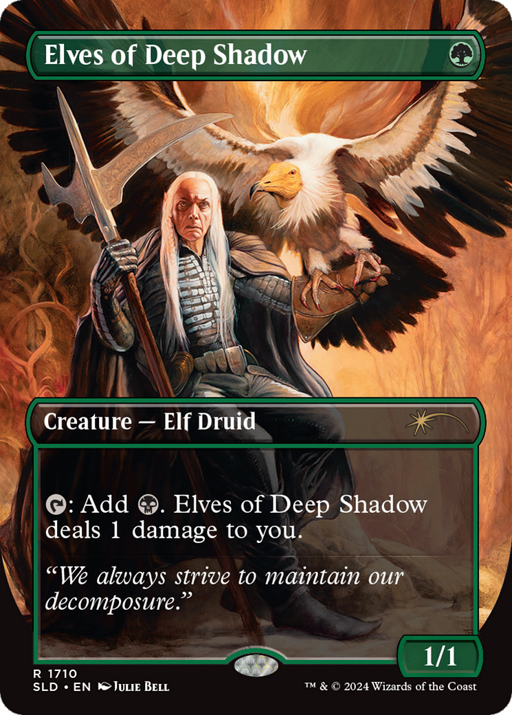 Elves of Deep Shadow (Rainbow Foil) [Secret Lair Drop Series] | Tabernacle Games