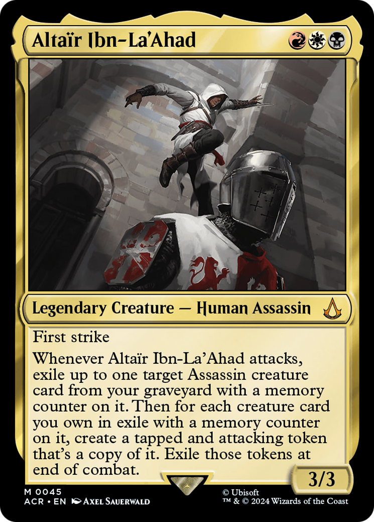 Altair Ibn-La'Ahad [Assassin's Creed] | Tabernacle Games