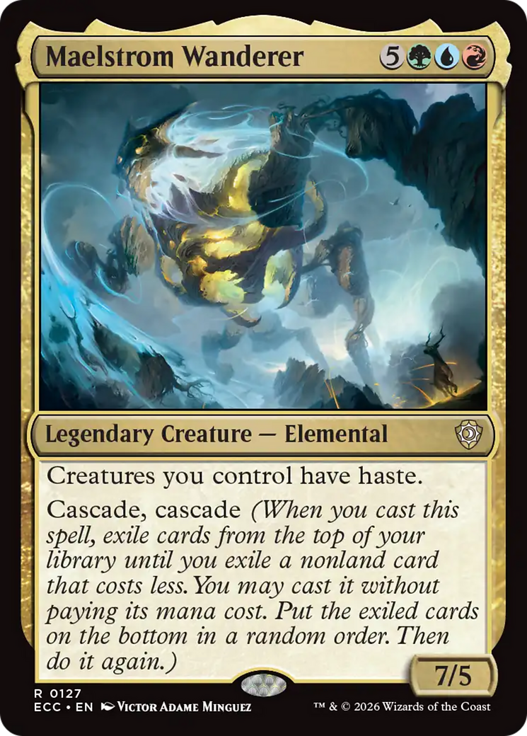 Maelstrom Wanderer [Lorwyn Eclipsed Commander] | Tabernacle Games