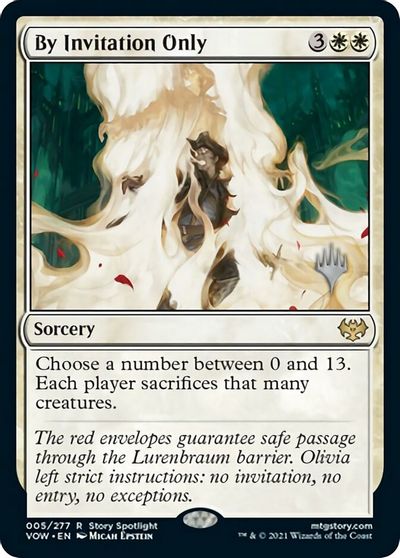 By Invitation Only (Promo Pack) [Innistrad: Crimson Vow Promos] | Tabernacle Games