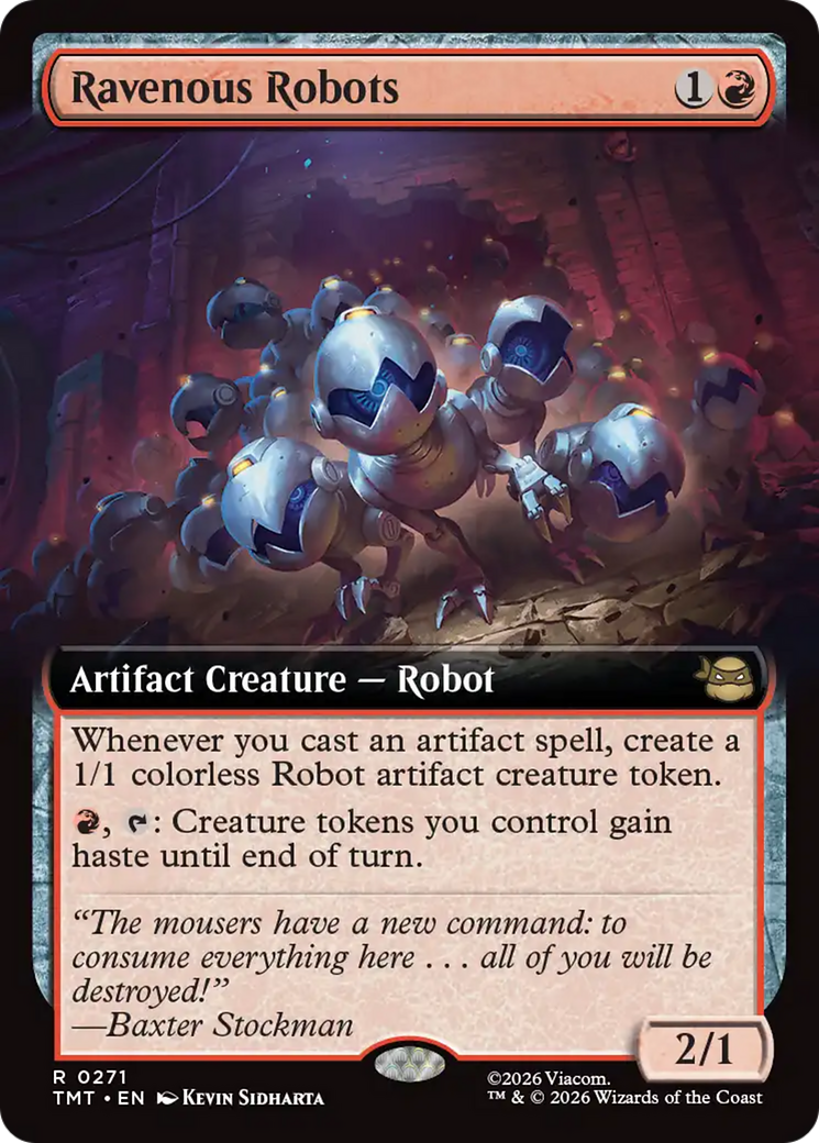 Ravenous Robots (Extended Art) [Teenage Mutant Ninja Turtles] | Tabernacle Games