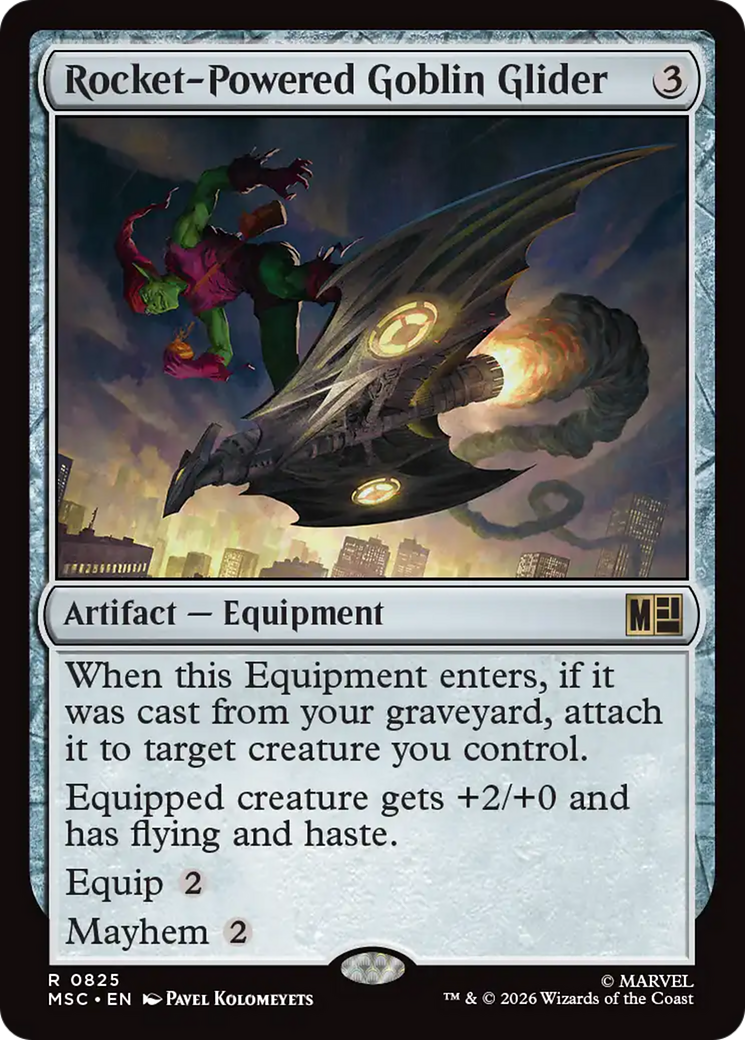 Rocket-Powered Goblin Glider [Marvel Super Heroes Commander] | Tabernacle Games