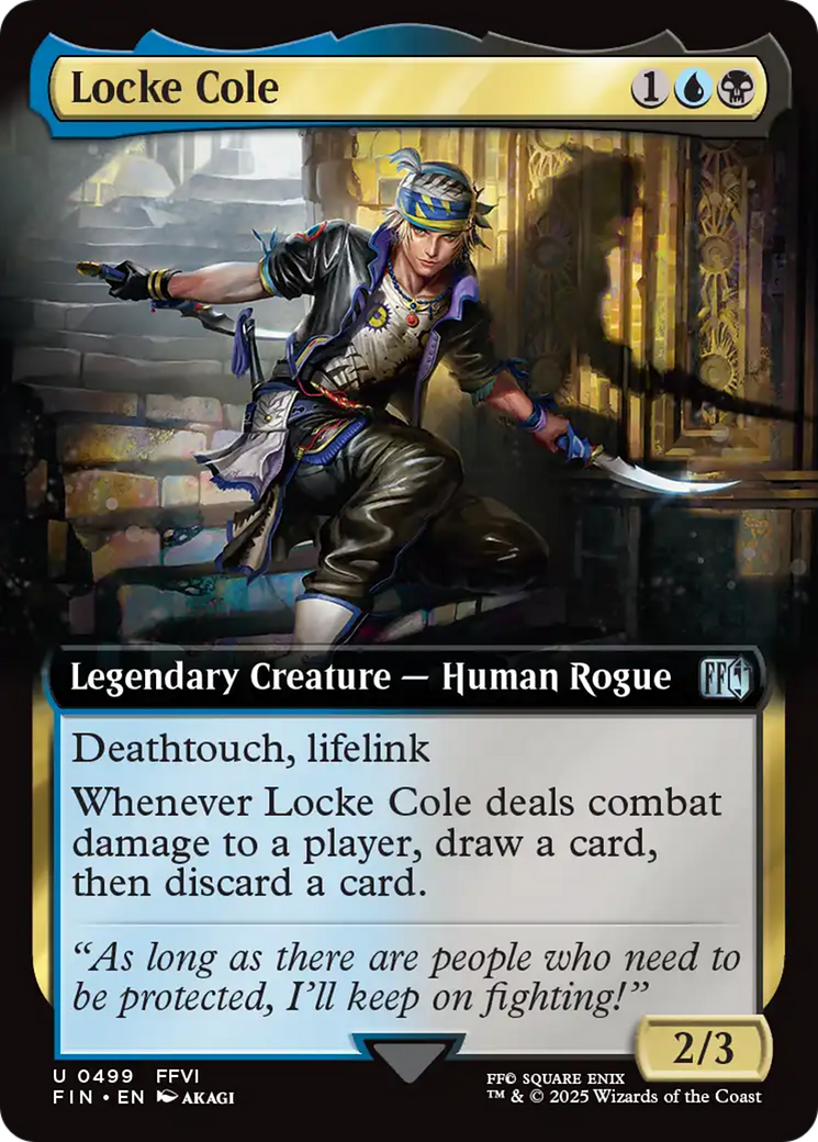 Locke Cole (Extended Art) [FINAL FANTASY] | Tabernacle Games