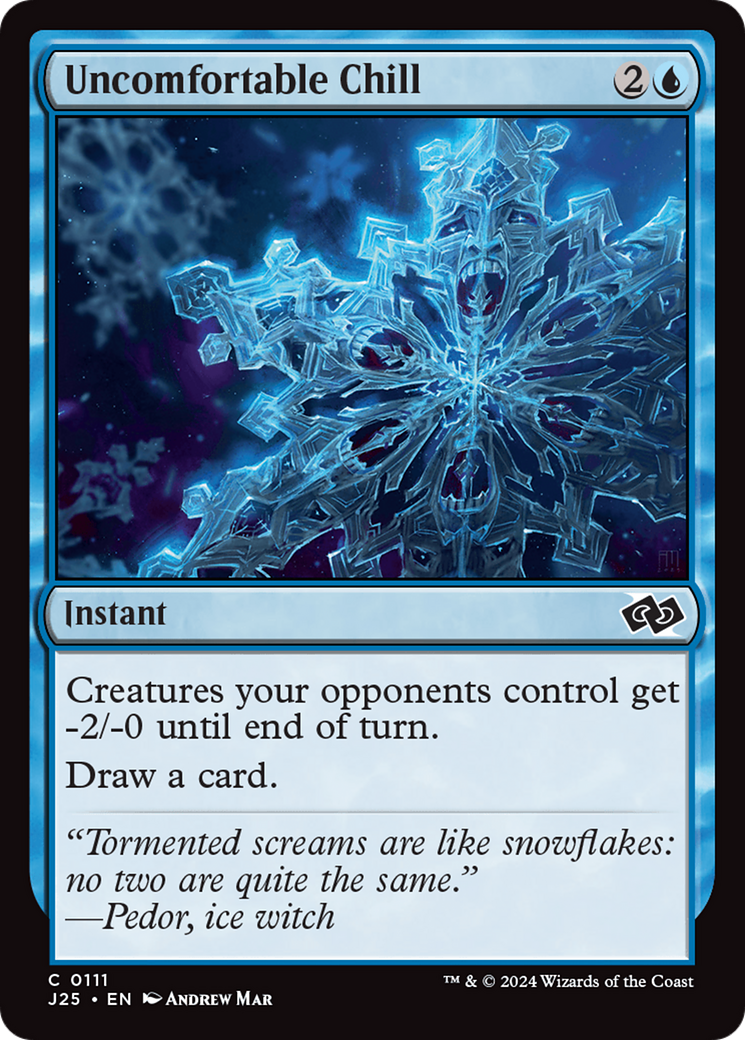 Uncomfortable Chill [Foundations Jumpstart] | Tabernacle Games
