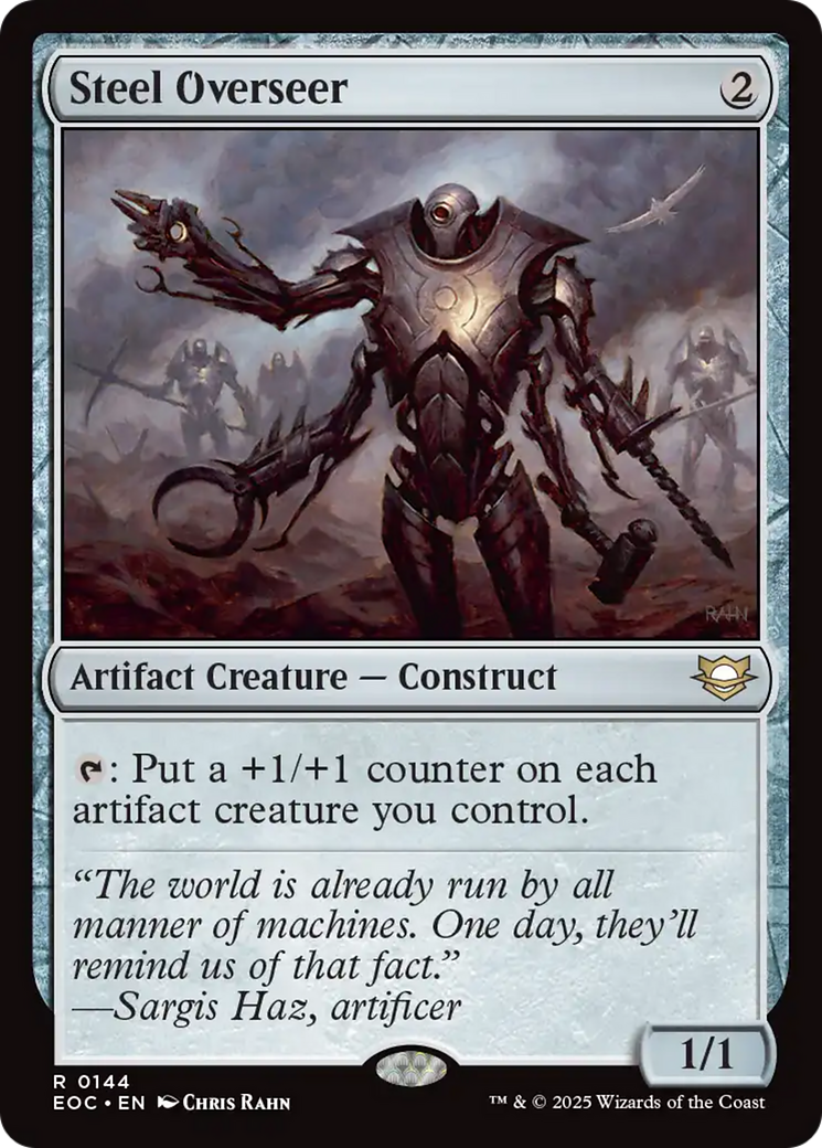Steel Overseer [Edge of Eternities Commander] | Tabernacle Games