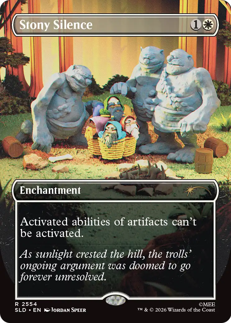 Stony Silence [Secret Lair Drop Series] | Tabernacle Games