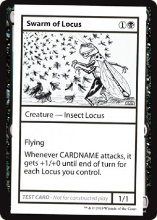 Swarm of Locus (2021 Edition) [Mystery Booster Playtest Cards] | Tabernacle Games