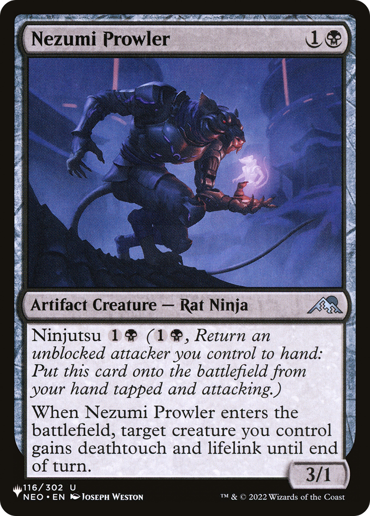 Nezumi Prowler [The List] | Tabernacle Games