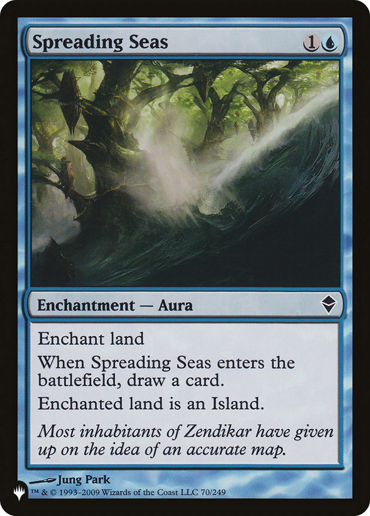 Spreading Seas [The List Reprints] | Tabernacle Games