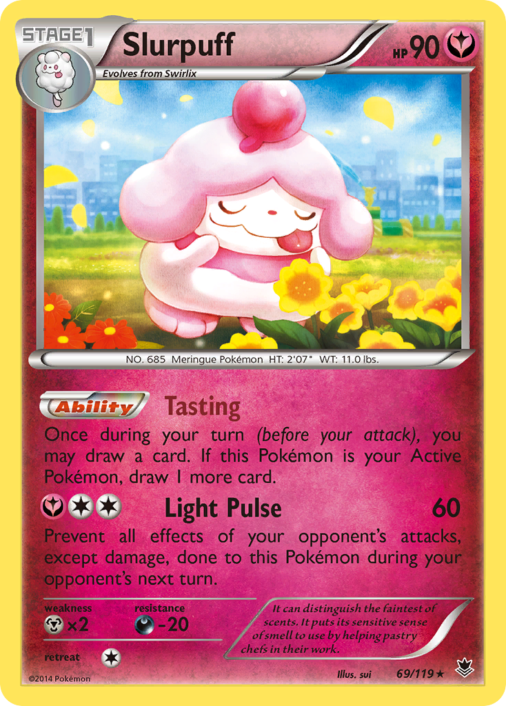 Slurpuff (69/119) [XY: Phantom Forces] | Tabernacle Games