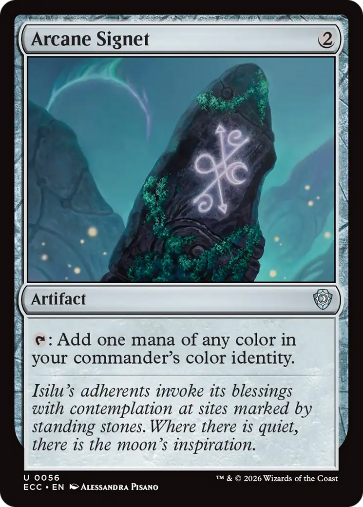 Arcane Signet (0056) [Lorwyn Eclipsed Commander] | Tabernacle Games