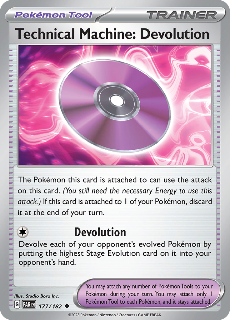 Technical Machine: Devolution (177/182) [Scarlet & Violet: Paradox Rift] | Tabernacle Games