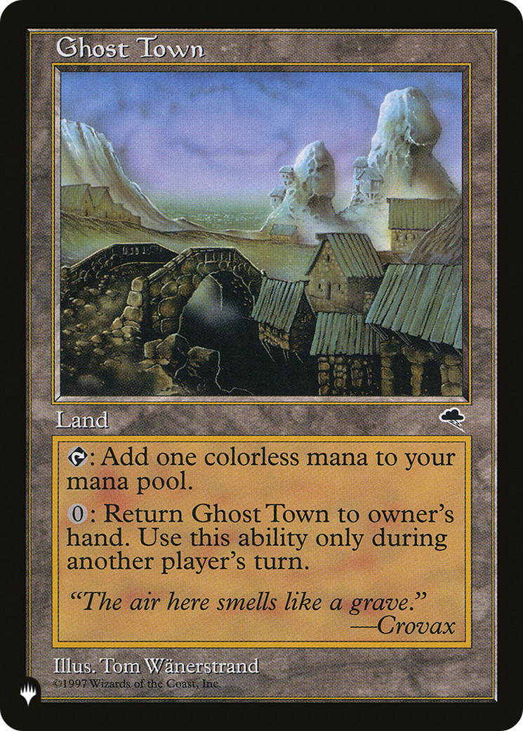 Ghost Town [The List] | Tabernacle Games