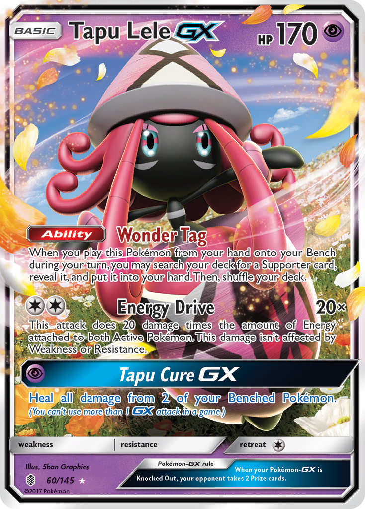 Tapu Lele GX (60/145) [Sun & Moon: Guardians Rising] | Tabernacle Games