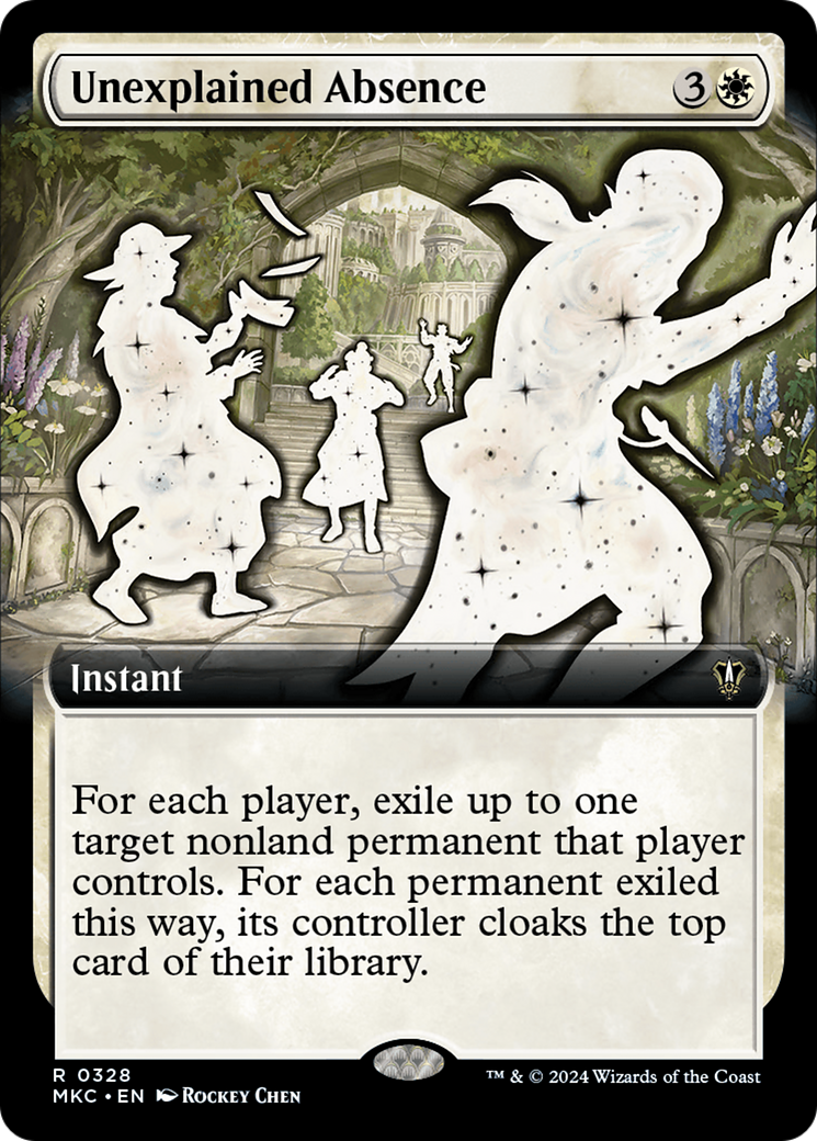 Unexplained Absence (Extended Art) [Murders at Karlov Manor Commander] | Tabernacle Games