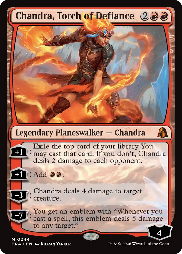 Chandra, Torch of Defiance [Reality Fracture] | Tabernacle Games