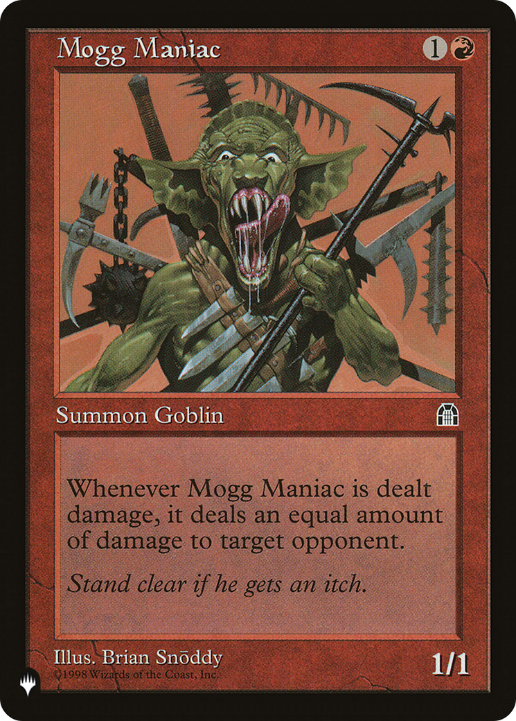 Mogg Maniac [The List Reprints] | Tabernacle Games