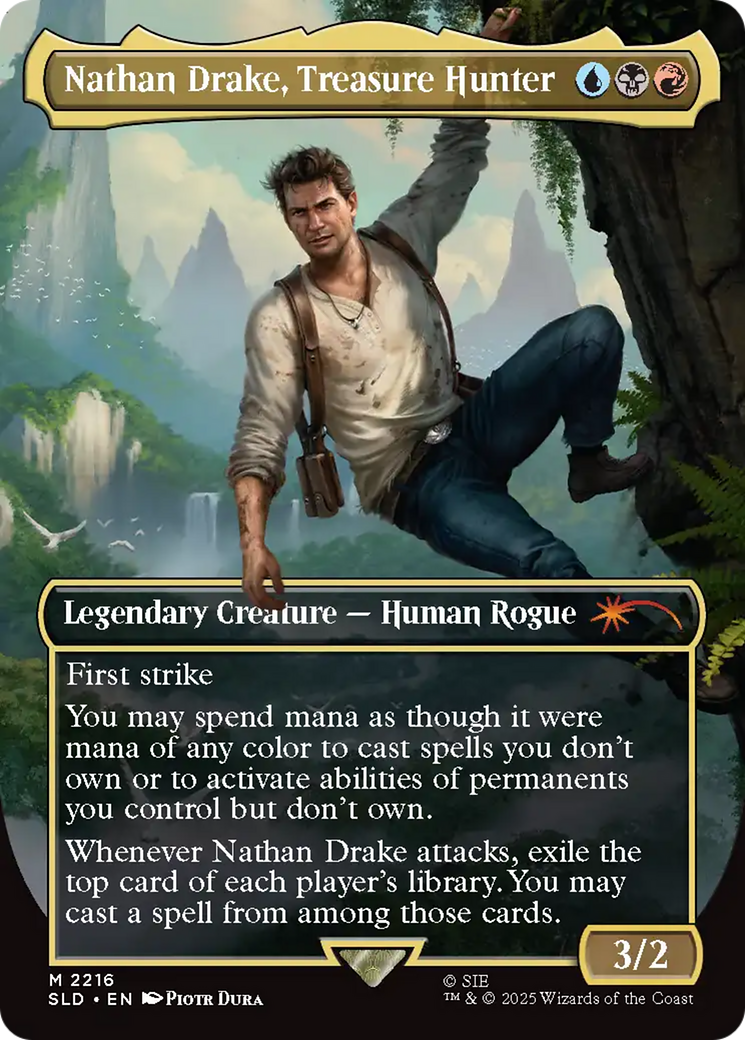 Nathan Drake, Treasure Hunter [Secret Lair Drop Series] | Tabernacle Games