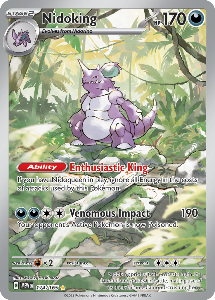 Nidoking (174/165) [Scarlet & Violet 151] | Tabernacle Games