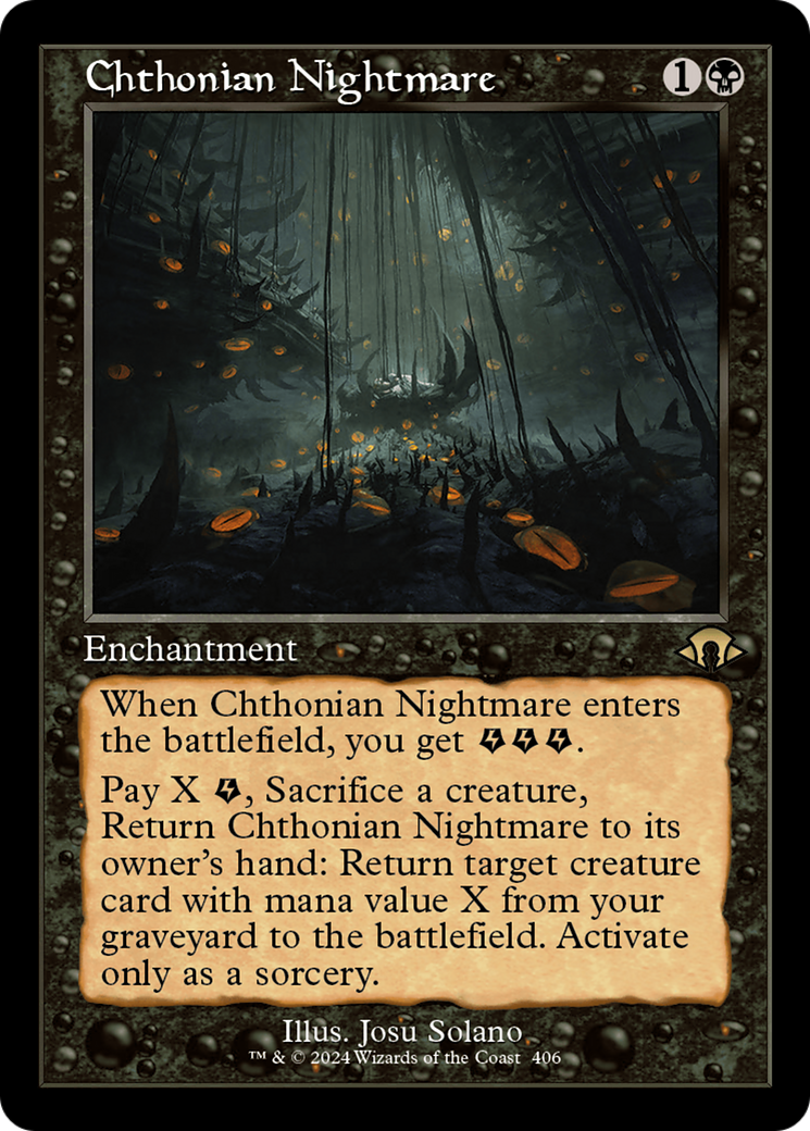 Chthonian Nightmare (Retro) [Modern Horizons 3] | Tabernacle Games