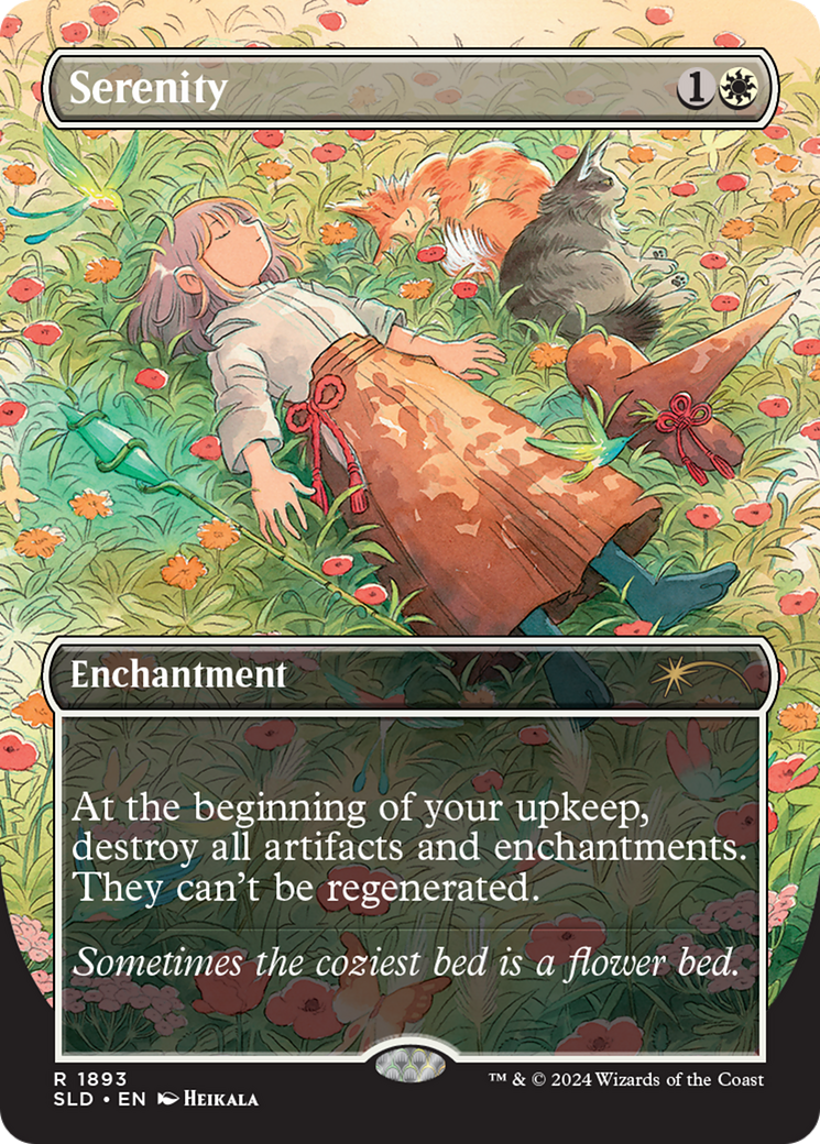 Serenity (Rainbow Foil) [Secret Lair Drop Series] | Tabernacle Games
