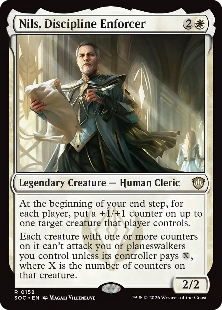Nils, Discipline Enforcer [Secrets of Strixhaven Commander] | Tabernacle Games