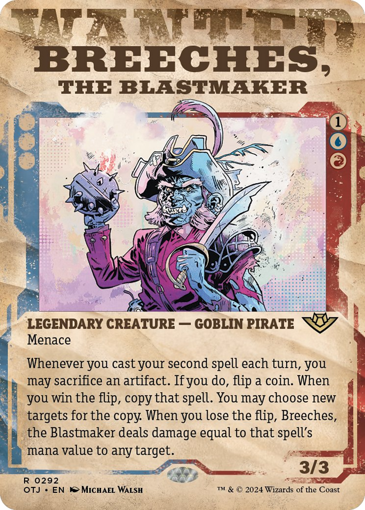 Breeches, the Blastmaker (Showcase) [Outlaws of Thunder Junction] | Tabernacle Games