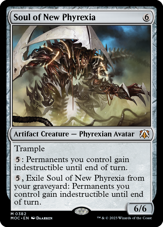 Soul of New Phyrexia [March of the Machine Commander] | Tabernacle Games