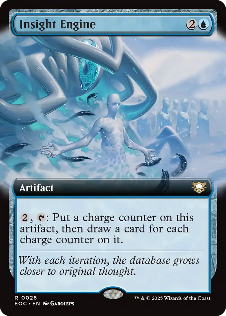 Insight Engine (Extended Art) [Edge of Eternities Commander] | Tabernacle Games