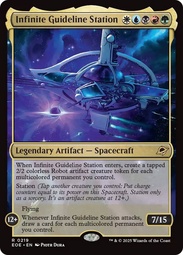 Infinite Guideline Station [Edge of Eternities] | Tabernacle Games