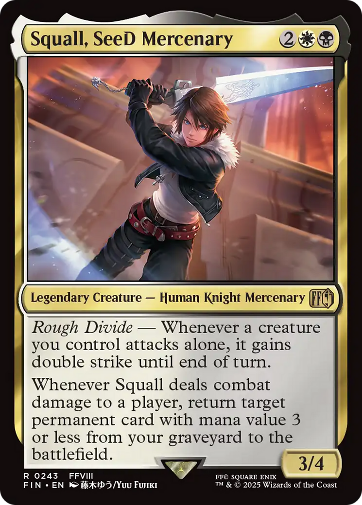 Squall, SeeD Mercenary [FINAL FANTASY] | Tabernacle Games