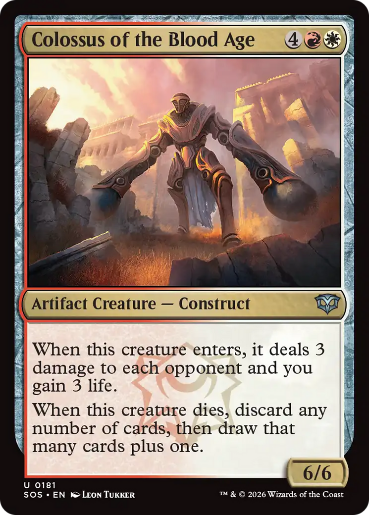 Colossus of the Blood Age [Secrets of Strixhaven] | Tabernacle Games
