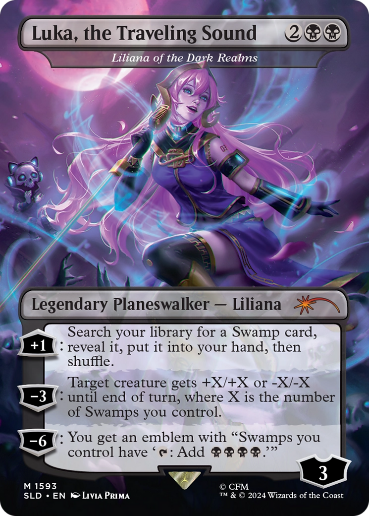 Luka, the Traveling Sound - Liliana of the Dark Realms [Secret Lair Drop Series] | Tabernacle Games