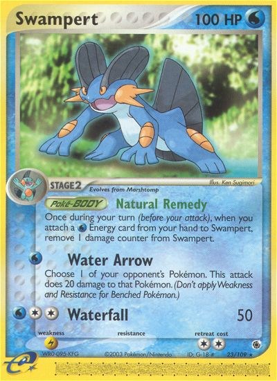 Swampert (23/109) [EX: Ruby & Sapphire] | Tabernacle Games