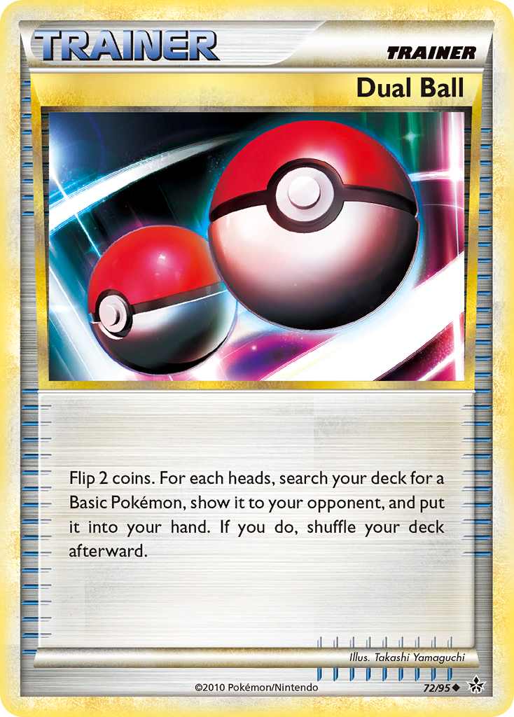 Dual Ball (72/95) [HeartGold & SoulSilver: Unleashed] | Tabernacle Games