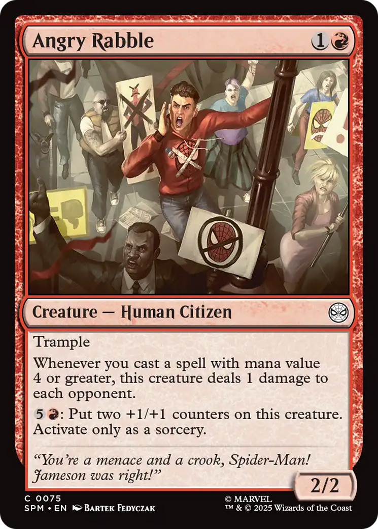 Angry Rabble [Marvel's Spider-Man] | Tabernacle Games