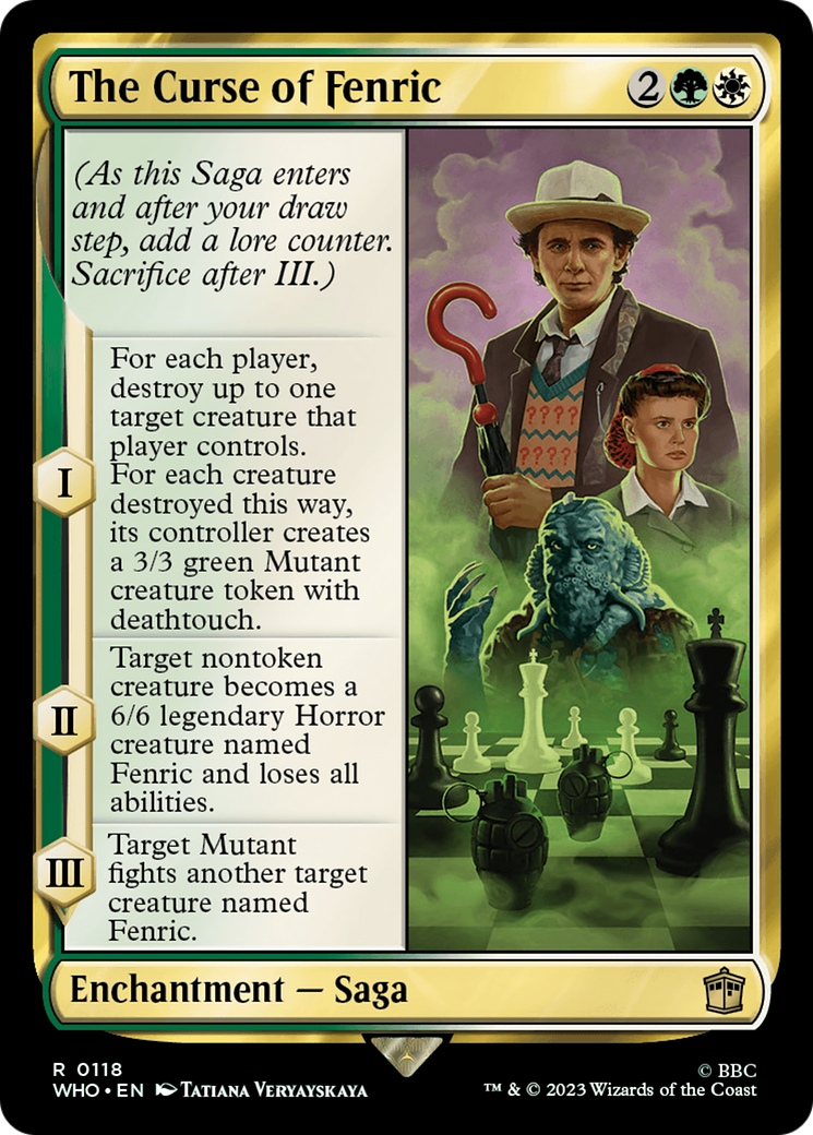 The Curse of Fenric [Doctor Who] | Tabernacle Games
