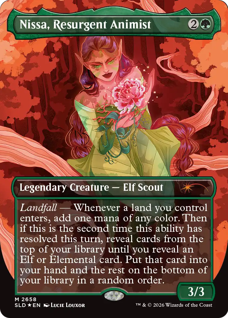 Nissa, Resurgent Animist [Secret Lair Drop Series] | Tabernacle Games